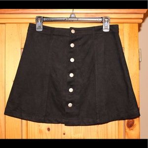 Boutique Button Up Skirt